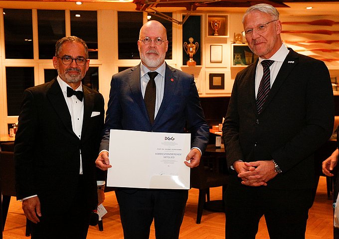 Prof. Dr. Anders Wanhainen (Uppsala, Schweden) wurde auf der Jahrestagung 2026 in Frankfurt a.M. zum Korrespondierenden Mitglied ernannt.