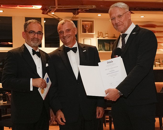Prof. Dr. med. Thomas Bürger wurde 2026 in Frankfurt a.M. zum Ehrenmitglied ernannt.